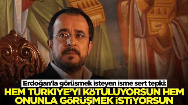 Erdoğan'la g&ouml;r&uuml;şmek isteyen isme sert tepki: Hem T&uuml;rkiye'yi k&ouml;t&uuml;l&uuml;yorsun hem onunla g&ouml;r&uuml;şmek istiyorsun