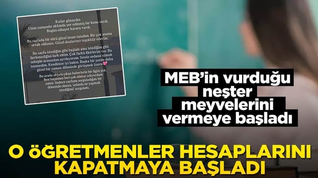 Fenomenlik bitti mahremiyet kazandı: Fenomen &ouml;ğretmenler hesaplarını kapatmaya başladı