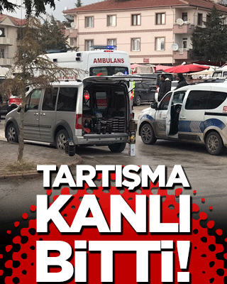 Halk pazarında gerilim tırmandı! Tartışma kanlı bitti!
