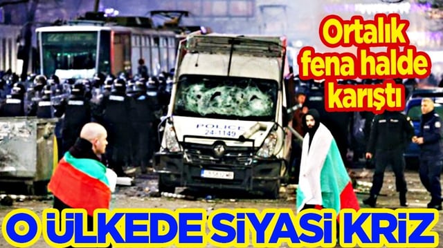 Hükümete istifa protestoları yapıldı... Bulgaristan Başbakanı istifa etti:  Komşuda hükümet kararı açıkladı
