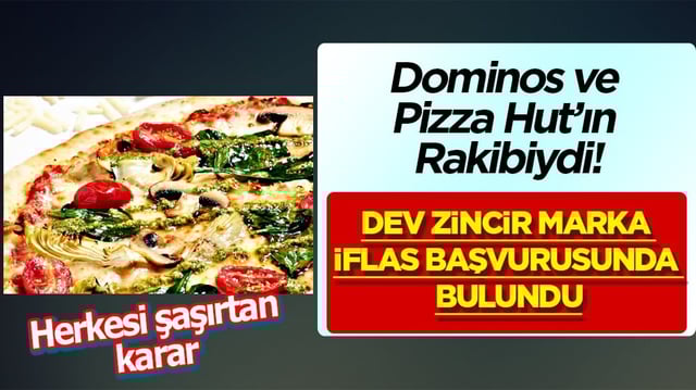 İşte bu hiç beklenmiyordu: Ünlü pizza markası sessiz sedasız iflas etti