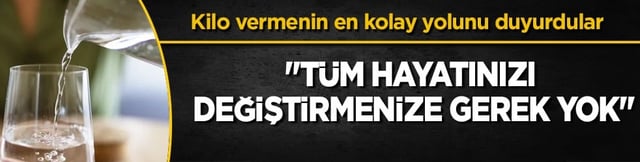 Uzmanlar kilo vermenin en kolay yolunu duyurdular! Kilolarla başın dertte mi? Bunu için, büyük bir dertten kurtulun