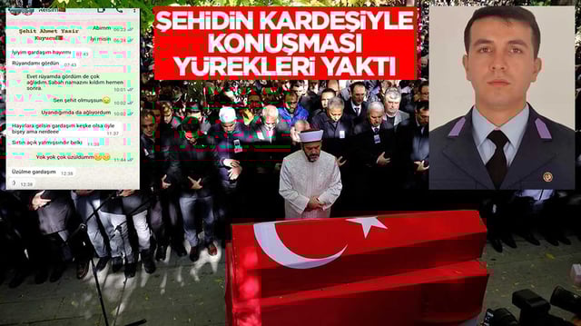 Konyalı şehidin kız kardeşiyle konuşması yürekleri yaktı! Ağabeyinin şehit olacağını rüyasında görmüş