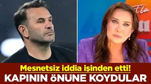 Mesnetsiz iddia işinden etti! Kapının &ouml;n&uuml;ne koydular