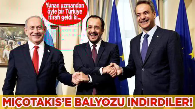 Mi&ccedil;otakis'e ağır balyoz kendi uzmanından geldi: Yunanistan Batı'nın gazına geliyor