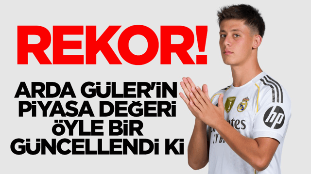 Milli futbolcumuz Arda Güler'in piyasa değeri 90 milyon Euro’ya yükseldi