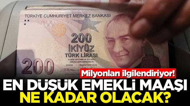 Milyonları ilgilendiriyor! En düşük emekli maaşı ne kadar olacak?