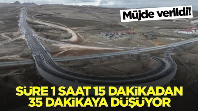 Müjde verildi: Süre 1 saat 15 dakikadan 35 dakikaya iniyor