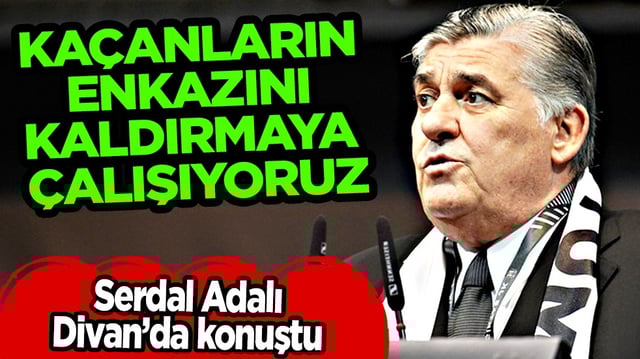 Olay &ccedil;ıkış Serdal Adalı'dan: Yaylım ateşi, lafı gediğine koydu yine.. Ka&ccedil;anların enkazını kaldırmaya &ccedil;alışıyoruz