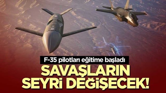 Savaşların seyri değişecek! F-35 pilotları eğitime başladı