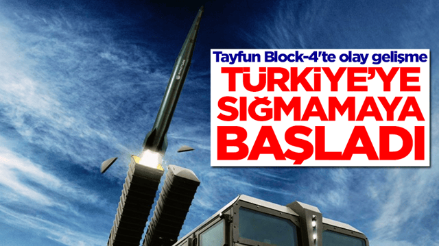 Tayfun Block-4'te olay gelişme: T&uuml;rkiye'ye sığmamaya başladı