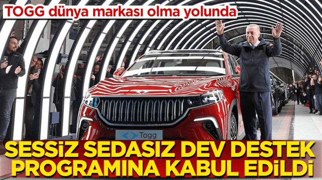 TOGG dünya markası olma yolunda! Sessiz sedasız dev destek programına kabul edildi