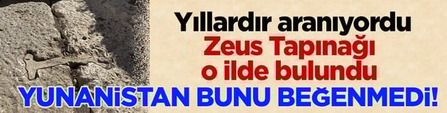 Yıllardır aranıyordu! Limyra Antik Kenti'nde Zeus Tapınağı bulundu