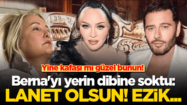 Yine kafası mı g&uuml;zel bunun! Berna'yı yerin dibine soktu: Lanet olsun! Ezik...