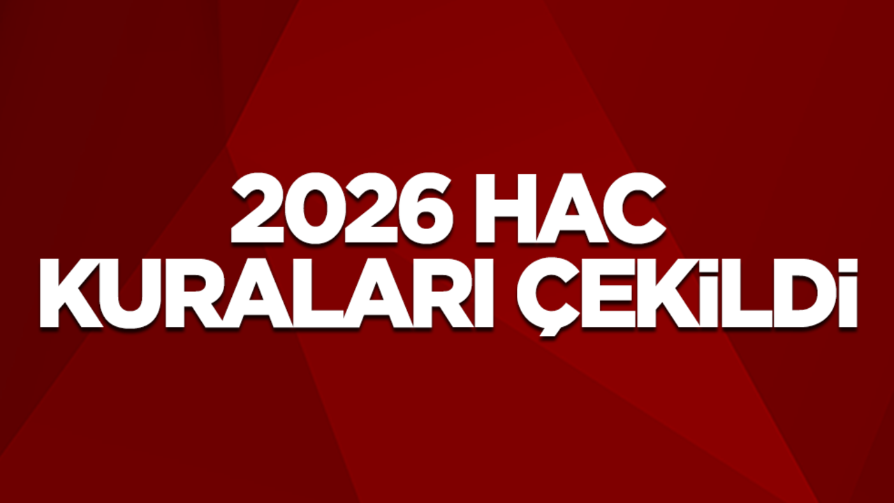1 milyon 799 bin 835 kişinin katılmıştı! 2026 hac kuraları çekildi