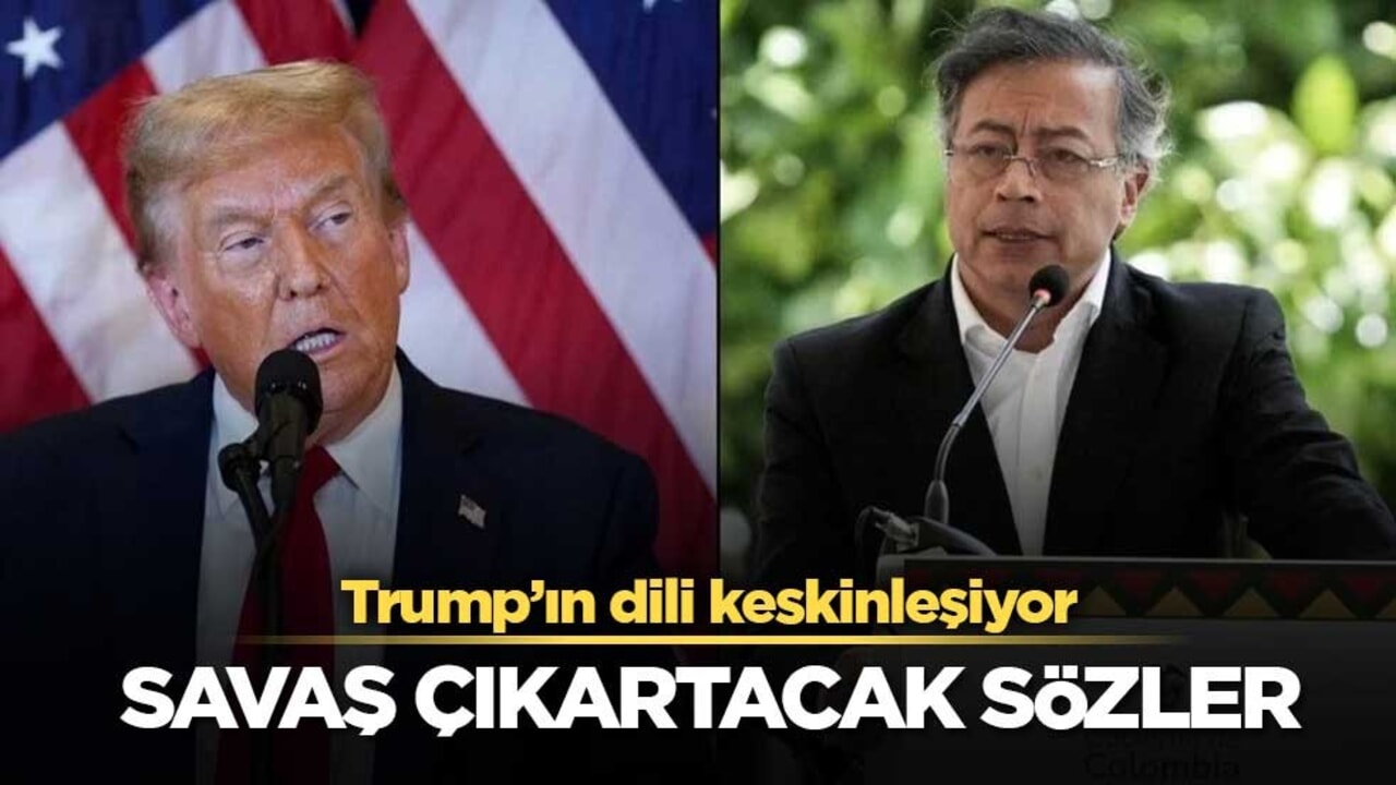 ABD Başkanı Trump, Kolombiya Cumhurbaşkanı Petro'ya sert sözlerle yüklendi! Ödemeler askıya alındı