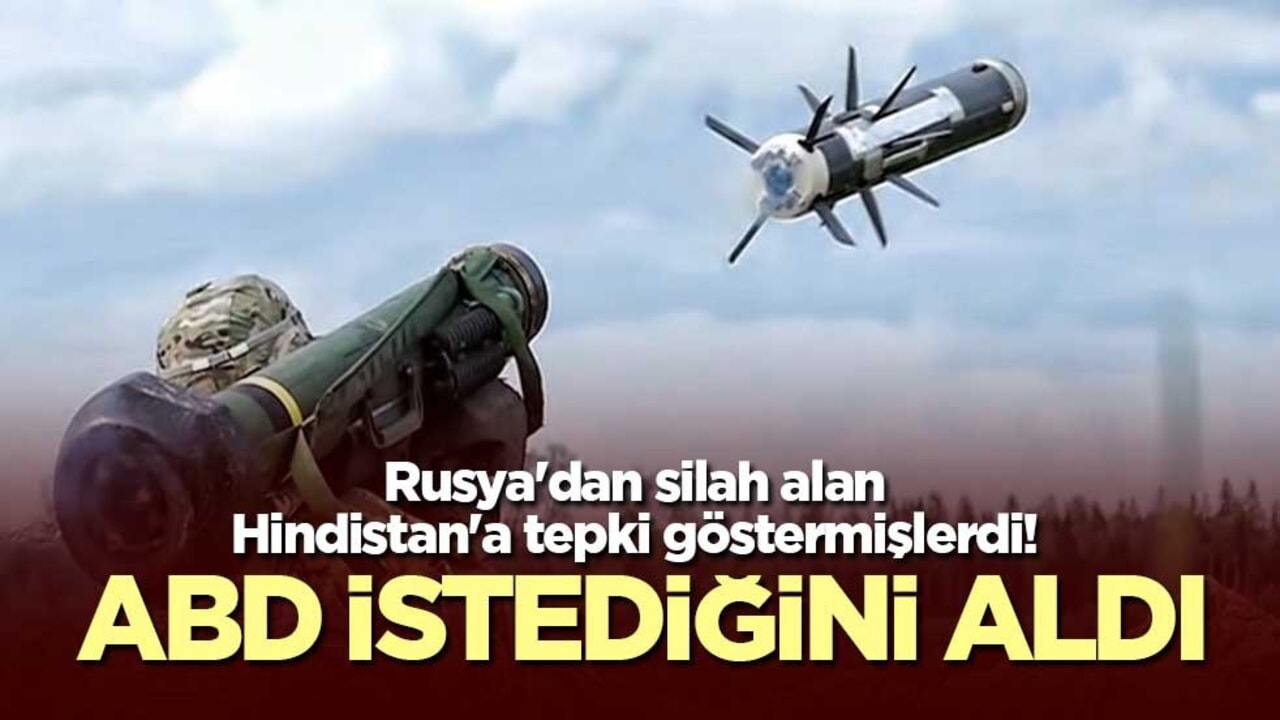 ABD, Hindistan'a Javelin Füze Sistemi ve Excalibur top mermileri satışını onayladı