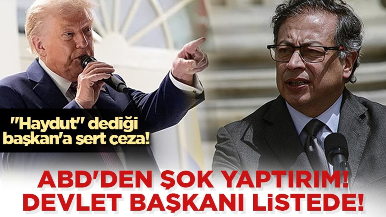 ABD, Kolombiya Cumhurbaşkanı Petro'yu yaptırım listesine aldı