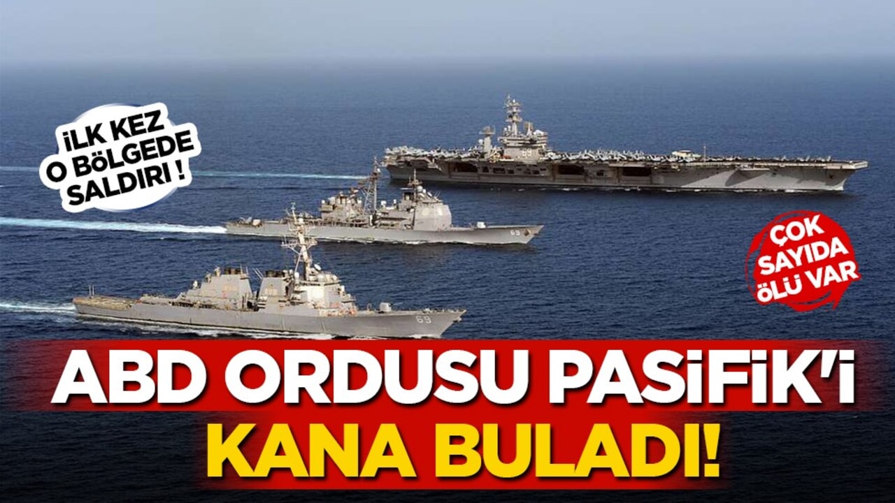 ABD ordusu Pasifik'i kana buladı! Uyuşturucu teknesine saldırı düzenlendi