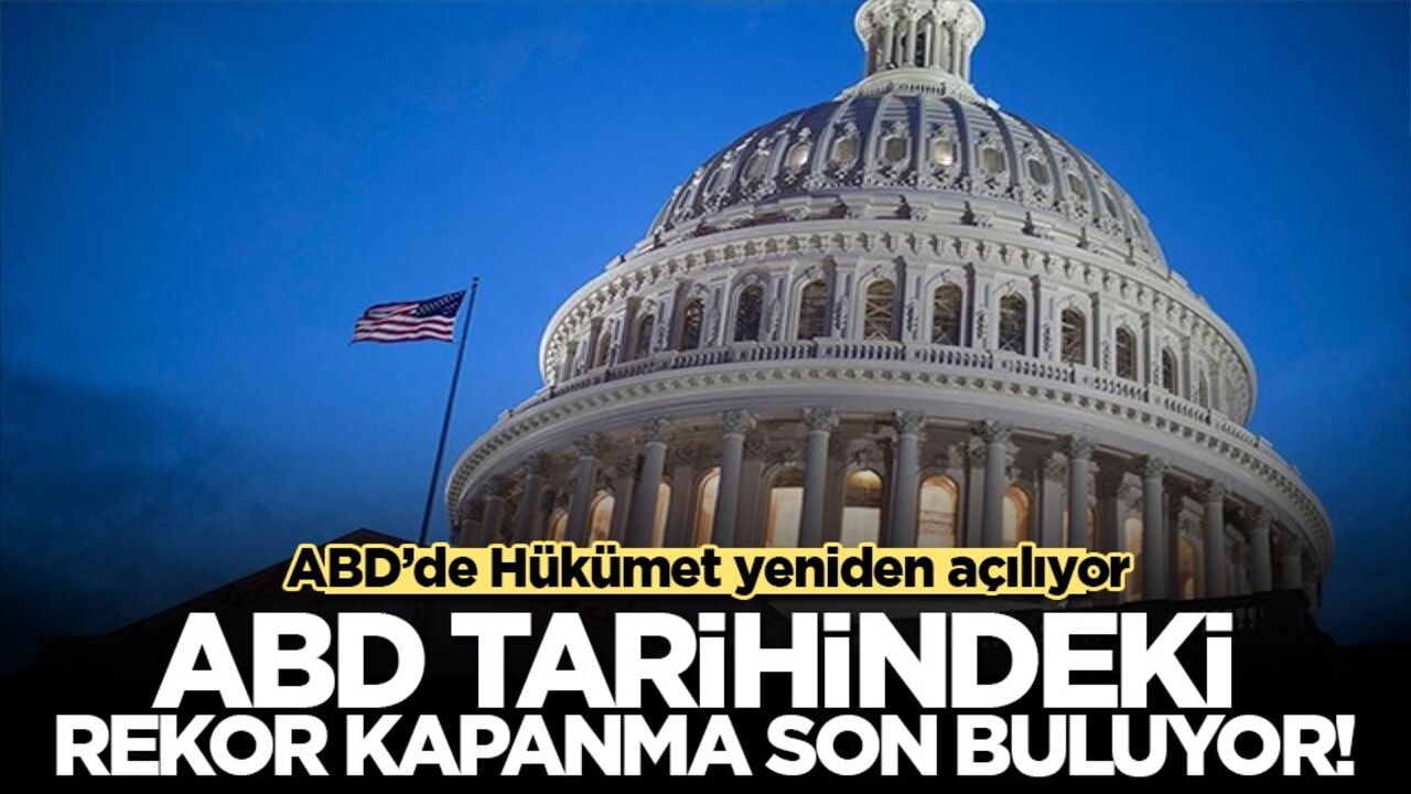 ABD’de geçici bütçe tasarısı Temsilciler Meclisi’nde kabul edildi: Hükümet yeniden açılıyor