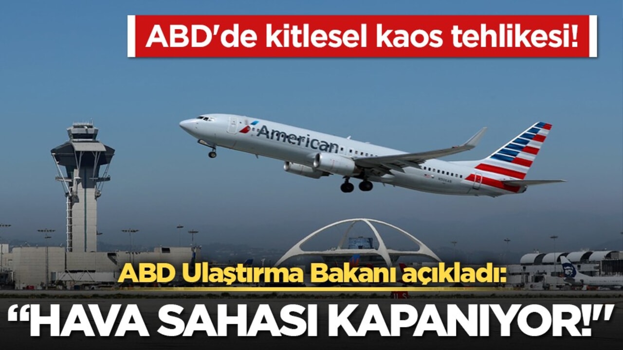 ABD’de hava sahası krizi: Uçuşlar durma noktasında
