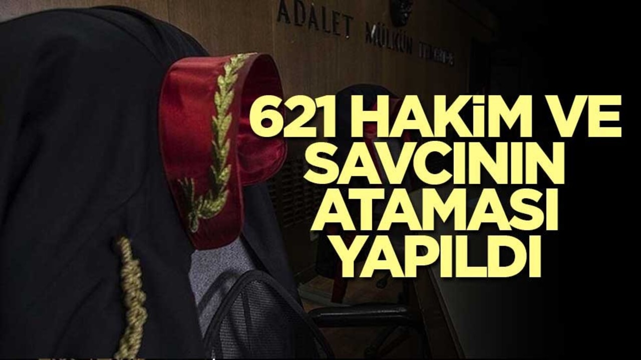 Adalet Bakanı Tunç: 621 hâkim ve savcının ataması yapıldı