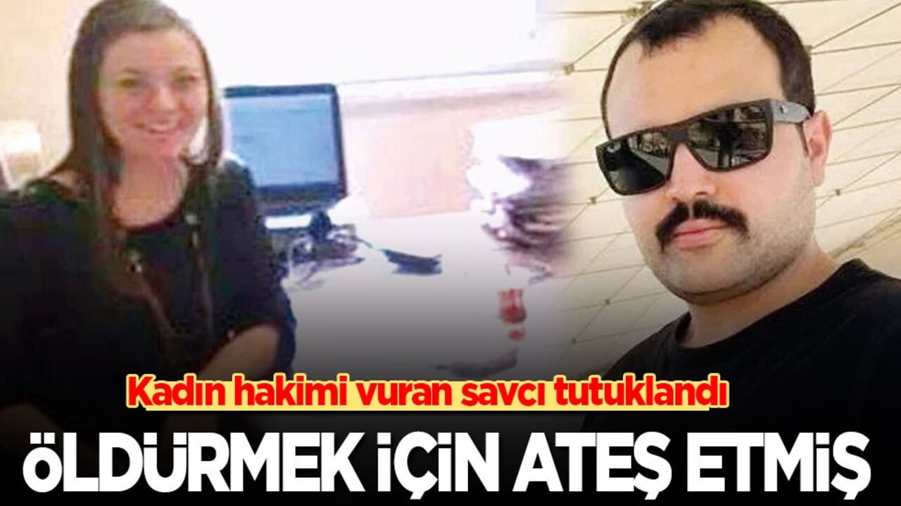 Adliyede kadın hakimi vuran savcı tutuklandı: Öldürmek için ateş etmiş!