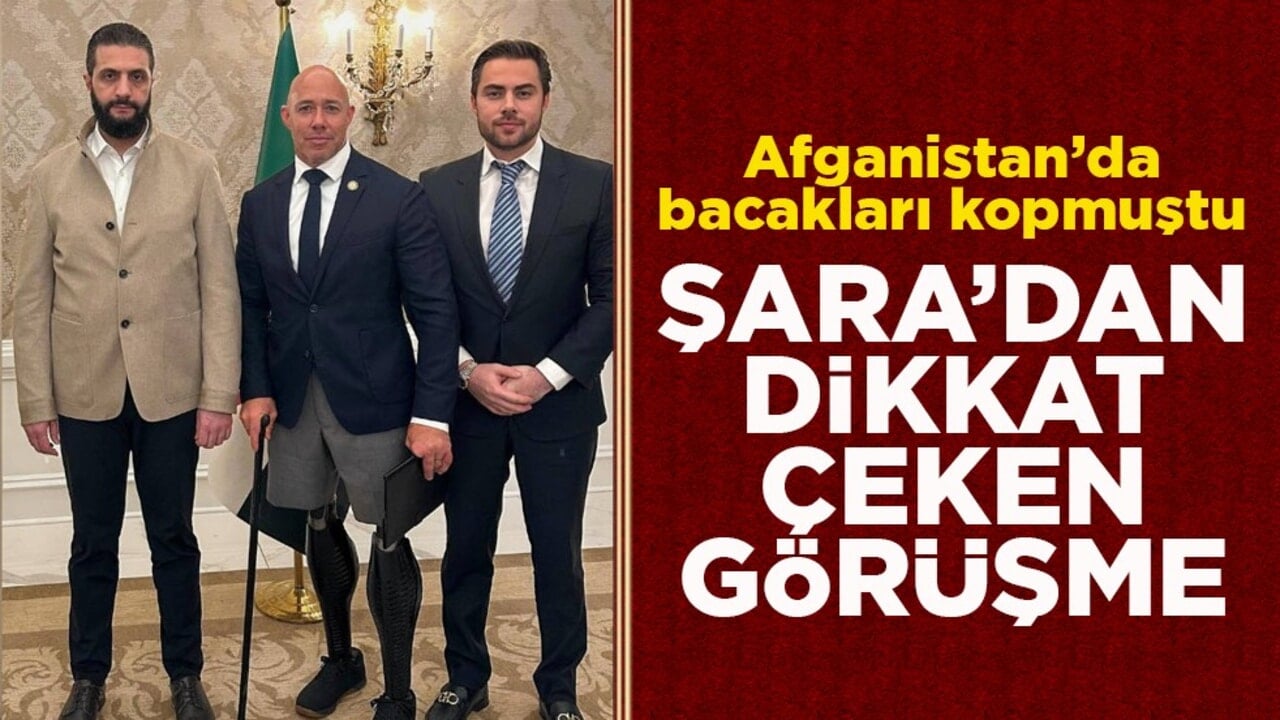 Afganistan’da bacakları kopmuştu! Şara’dan dikkat çeken görüşme