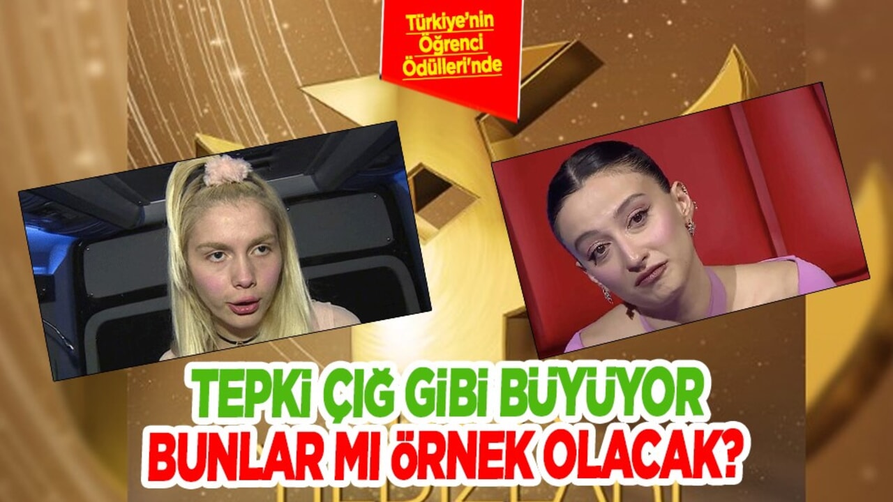 Aileler Şikayetçi! LGBT savunuculuğuna soyunan Melike Şahin, teşhirci Aleyna Tilki: Öğrenci Ödülleri'nde...