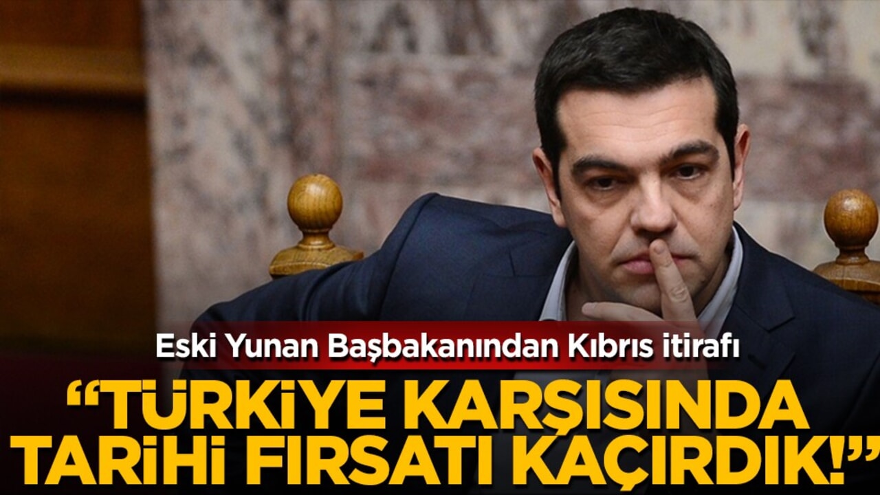 Aleksis Çipras’tan Kıbrıs itirafı: "Türkiye’ye karşı tarihi fırsatı kaçırdık"