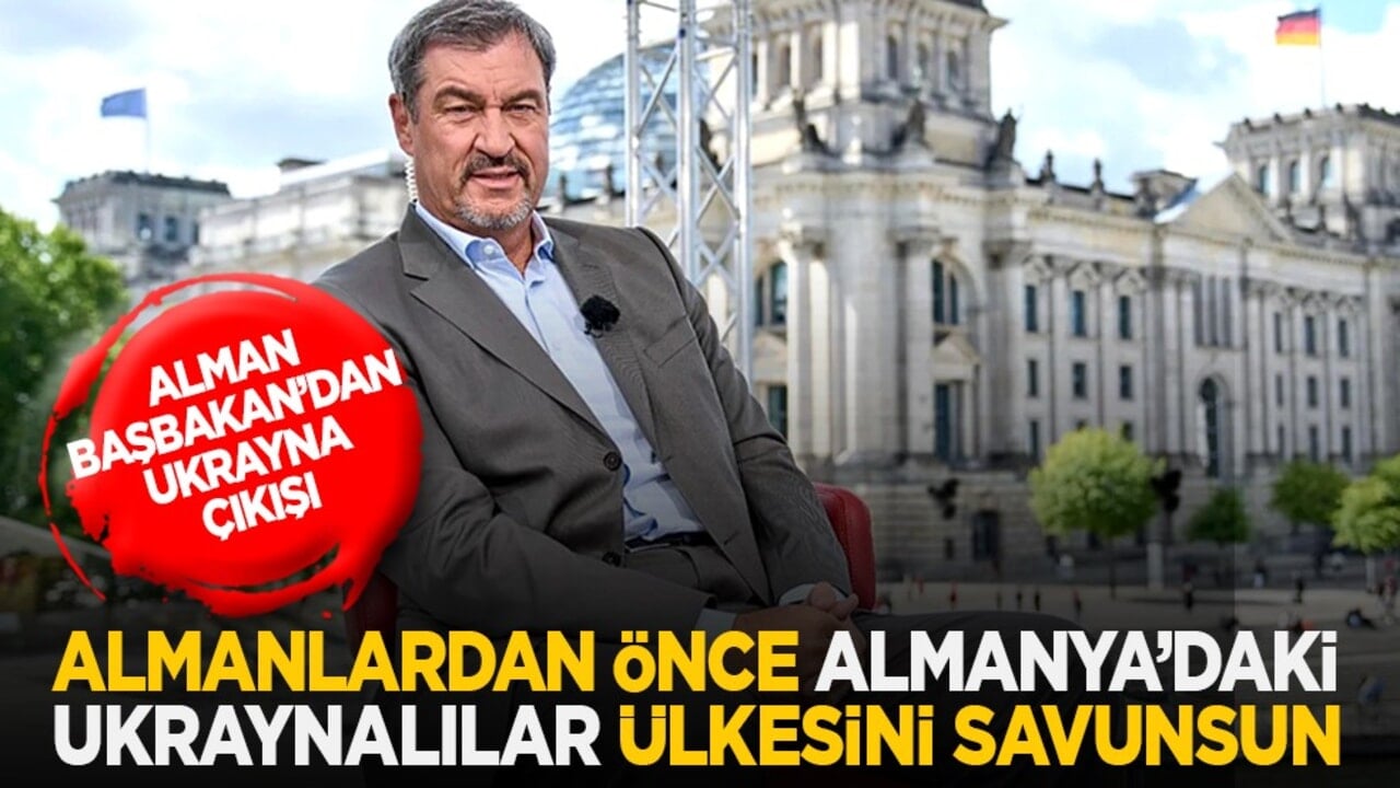 Alman Başbakan’dan Ukrayna çıkışı: Almanlardan önce Almanya’daki Ukraynalılar ülkesini savunsun