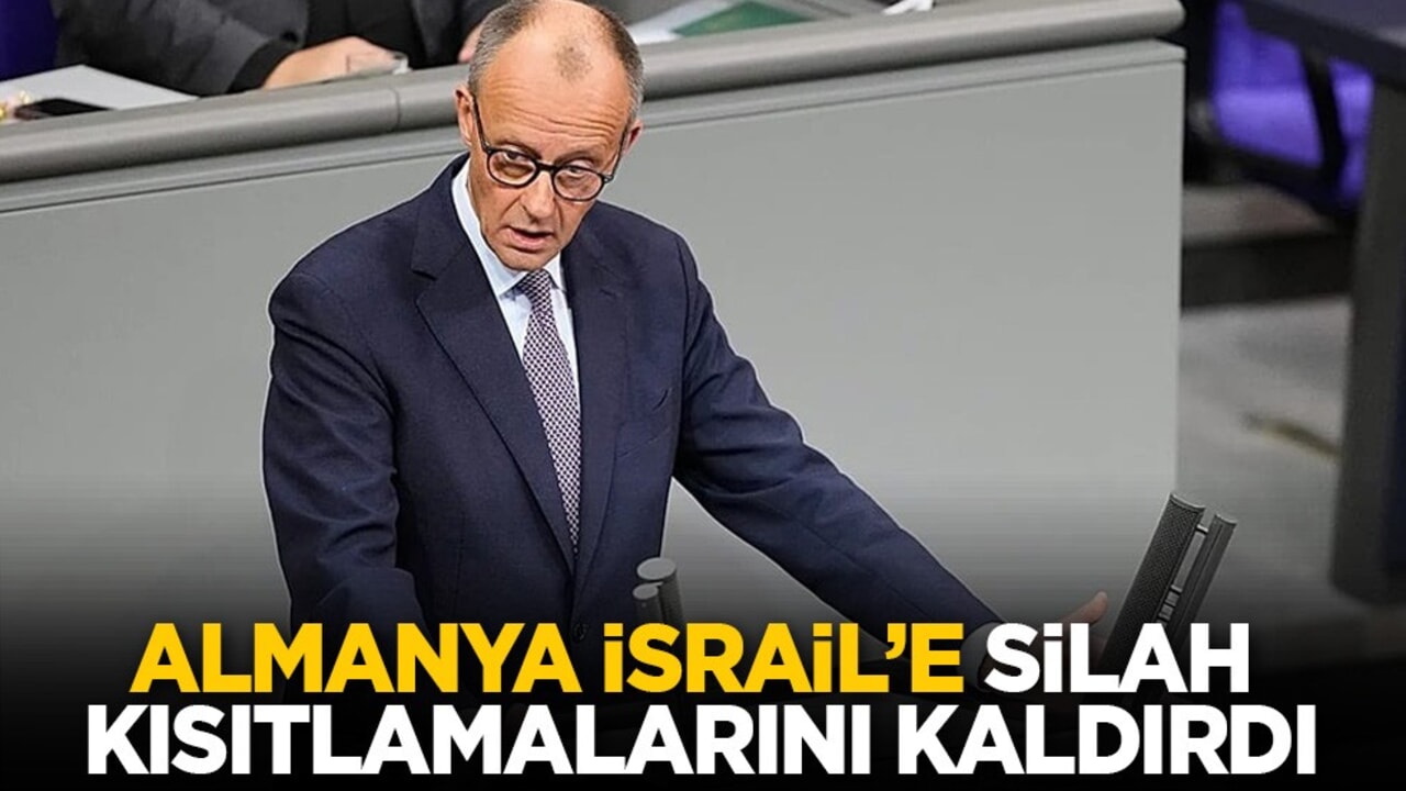 Almanya İsrail’e silah kısıtlamalarını kaldırdı