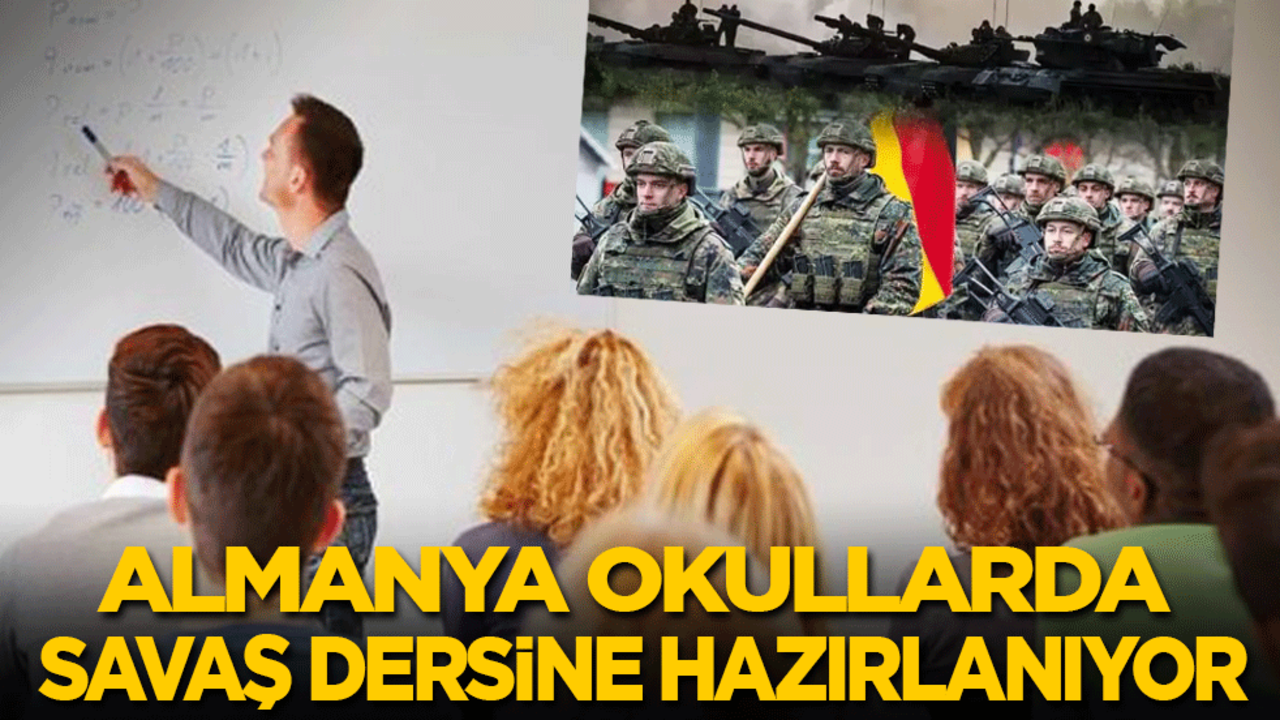 Almanya okullarda savaş dersine hazırlanıyor