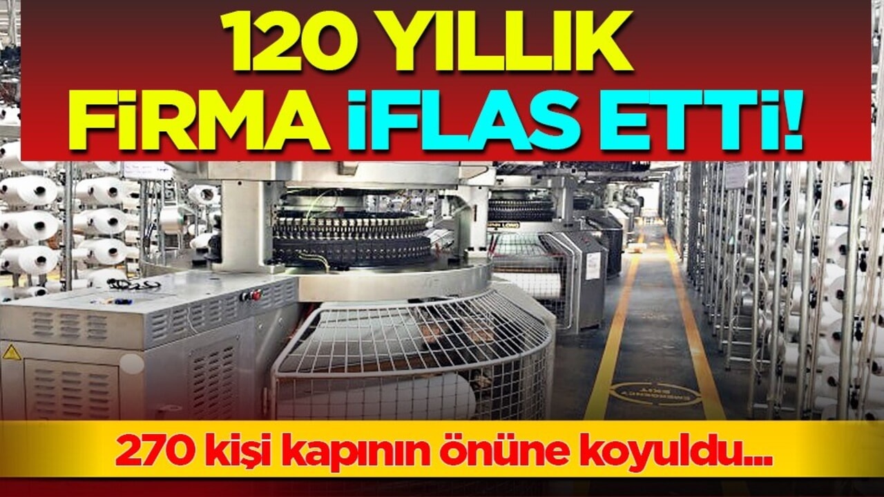  Almanya'da 20 yıllık makina devi iflas etti! Zarar gören Alman dev şirket: 270 kişi işten çıkarıldı...