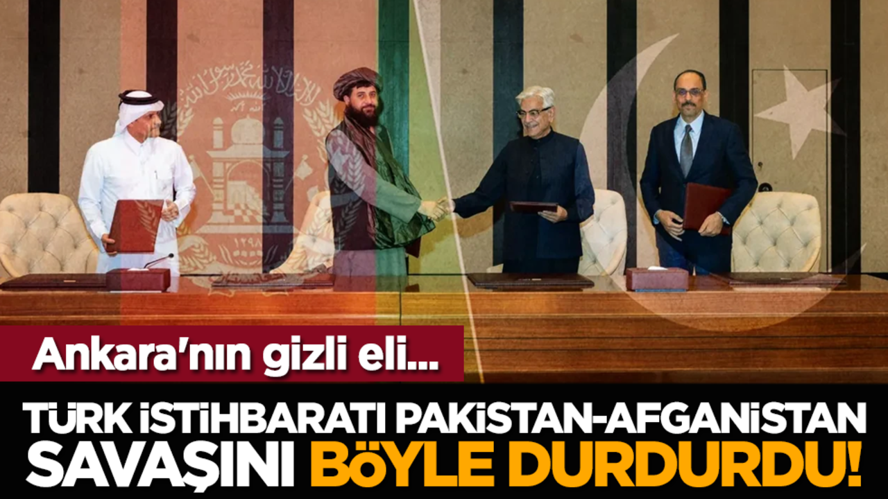 Ankara'nın gizli eli... Türk istihbaratı Pakistan-Afganistan savaşını böyle durdurdu!