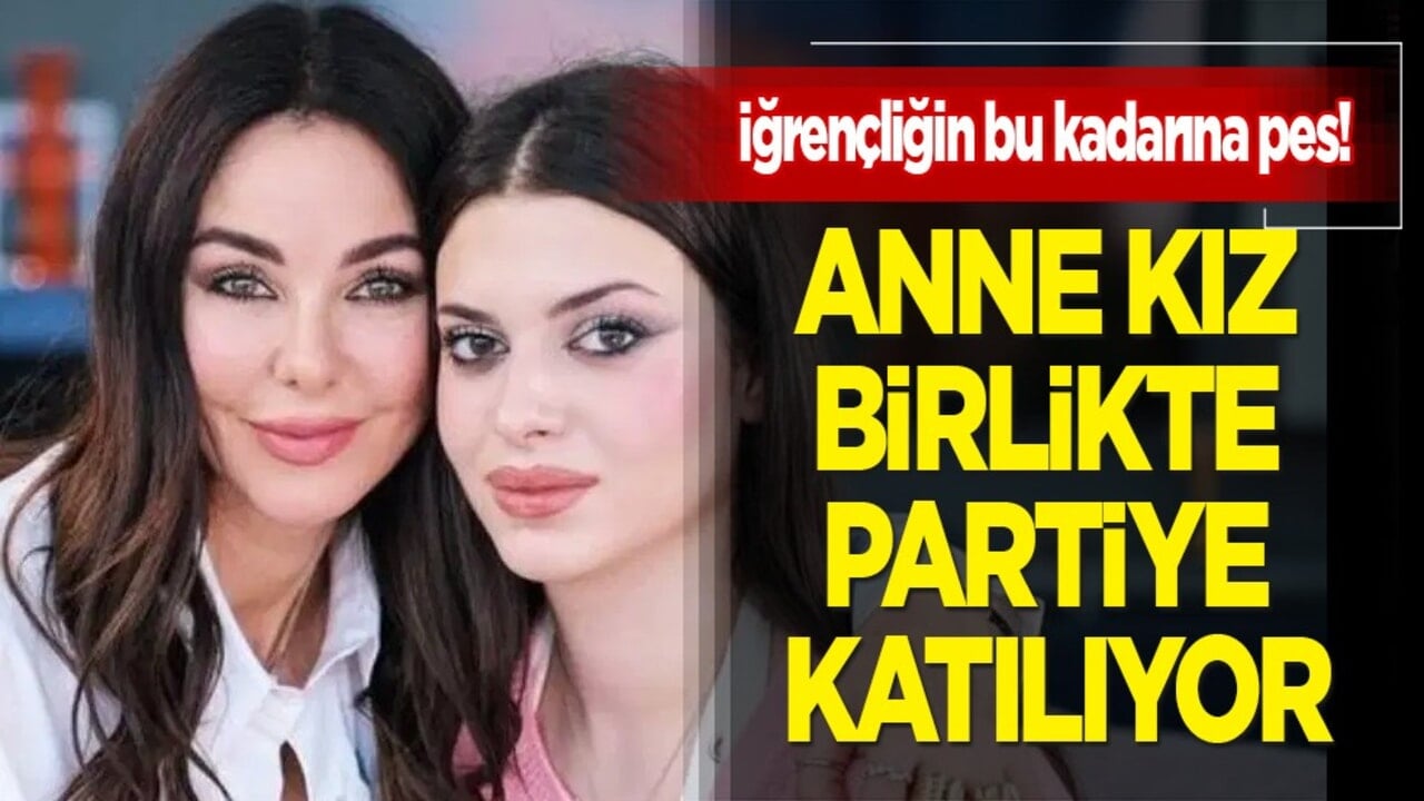  Anne kız birlikte partiye katılıyor: İğrençliğin bu kadarı da 'pes' dedirtti... İsmail Ahmet Akçay itiraf etti!