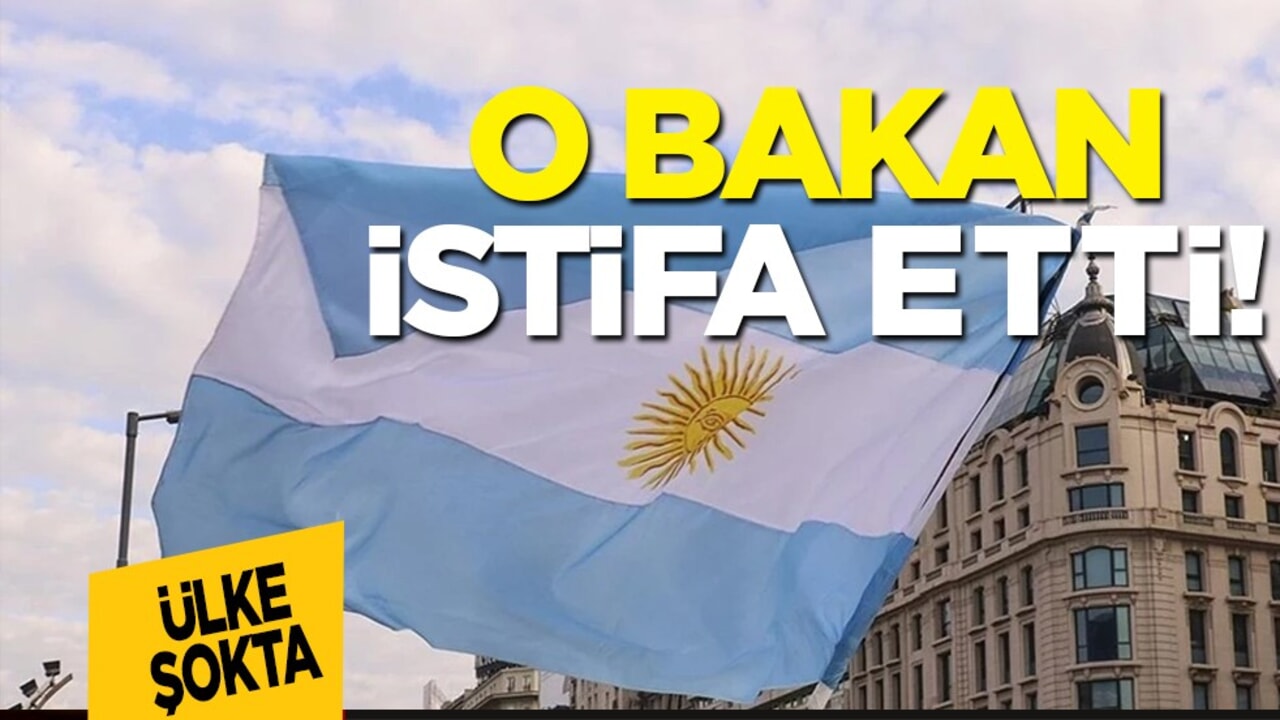 Arjantin Dışişleri Bakanı istifa etti: Kararını verdi! Olay kararı çok konuşuldu