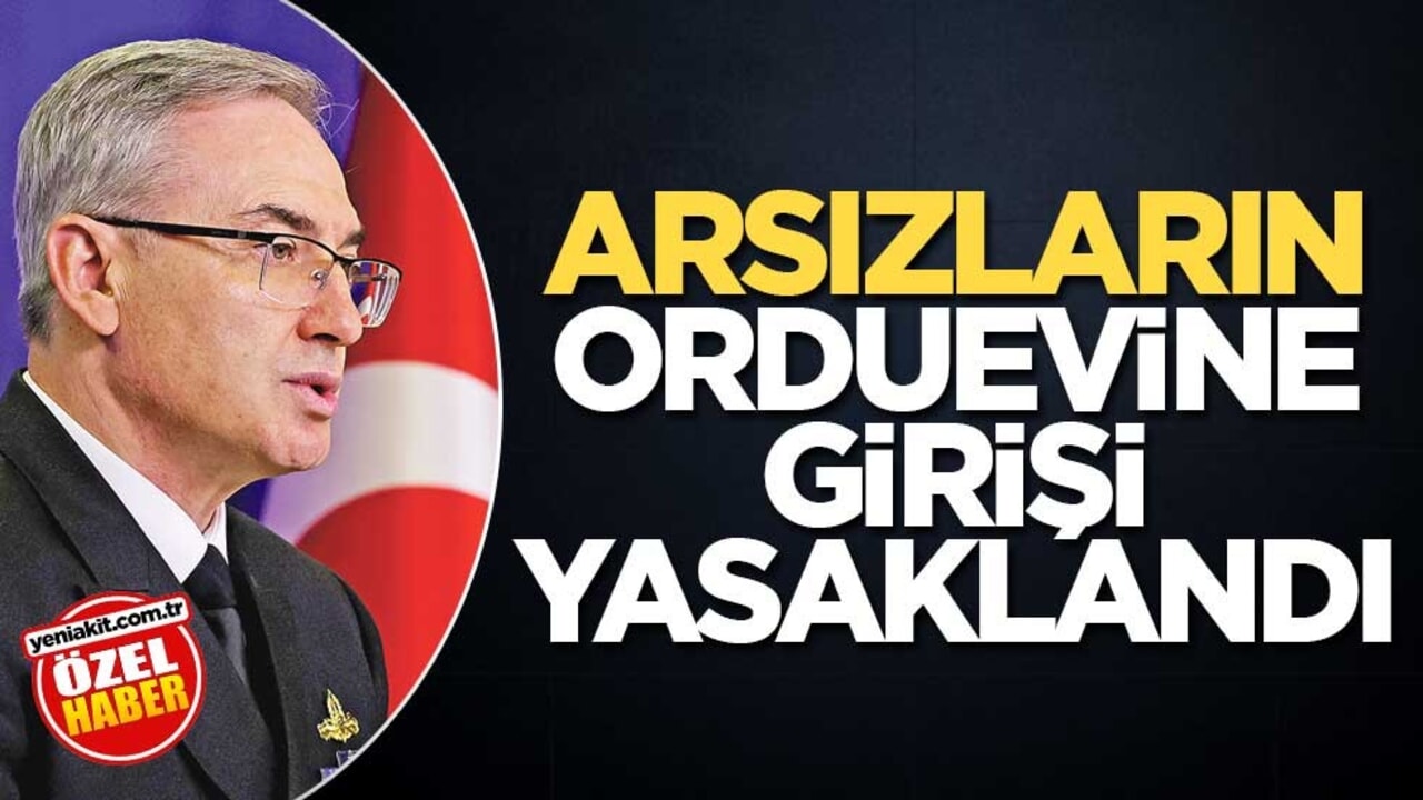 Arsızların orduevine girişi yasaklandı