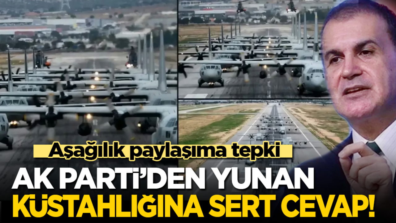 Aşağılık paylaşıma tepki! AK Parti'den Yunan küstahlığına sert cevap