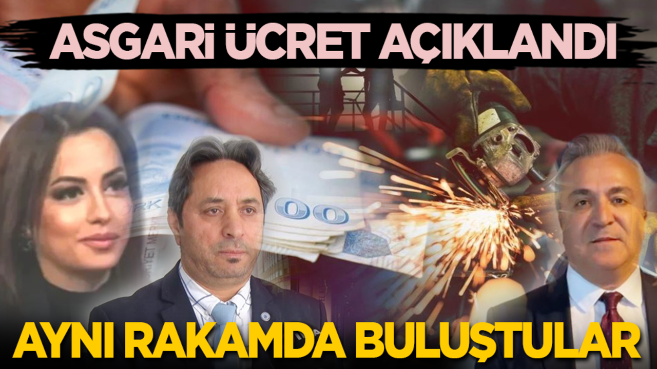 Asgari ücret açıklandı: Uzmanlar aynı rakamda buluştu