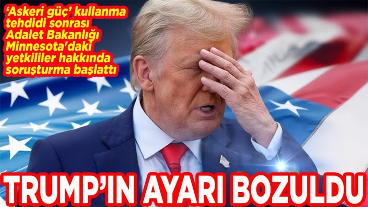 ‘Askeri güç’ kullanma tehdidi sonrası yetkililere soruşturma başlatıldı. Trump'ın ayarı bozuldu