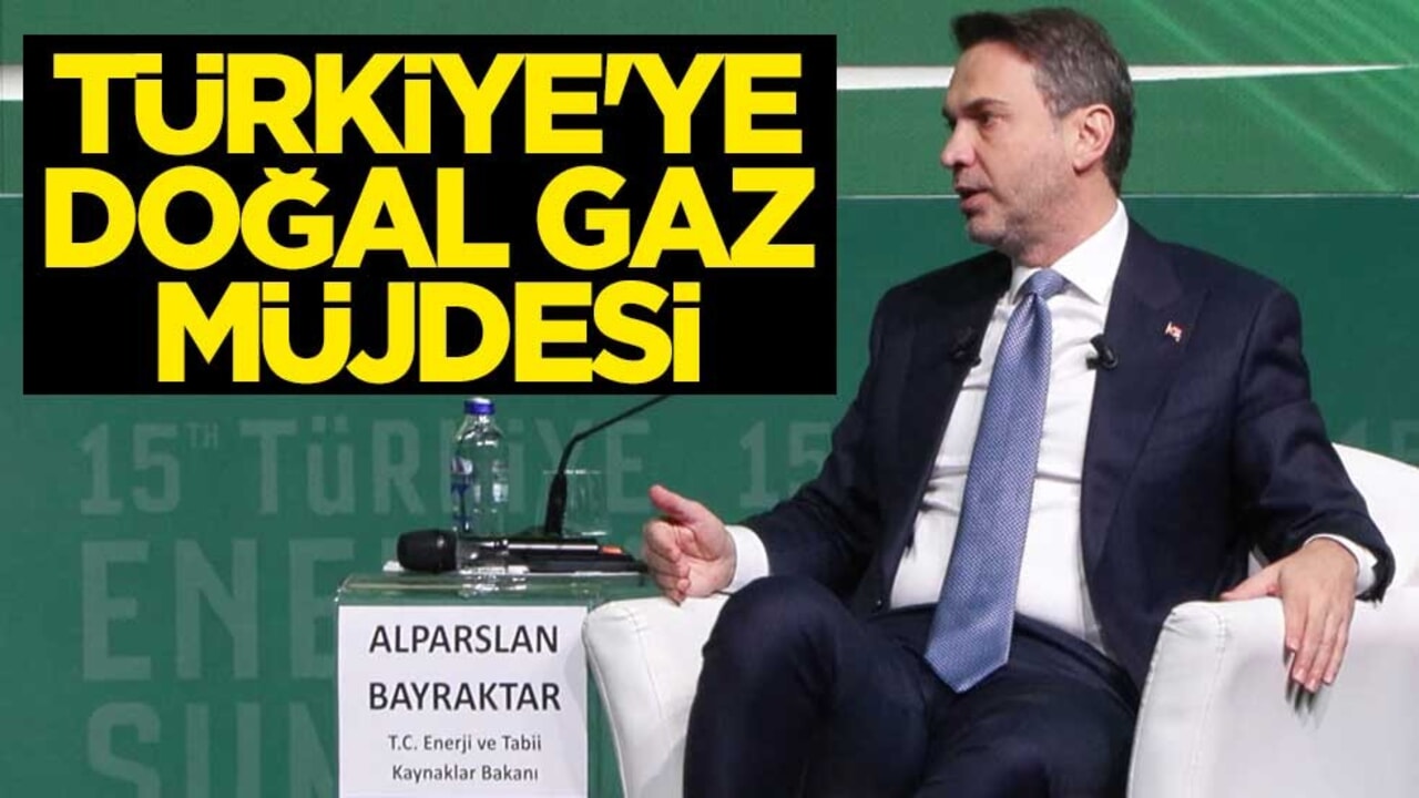 Bakan Bayraktar'dan Türkiye'ye doğal gaz müjdesi