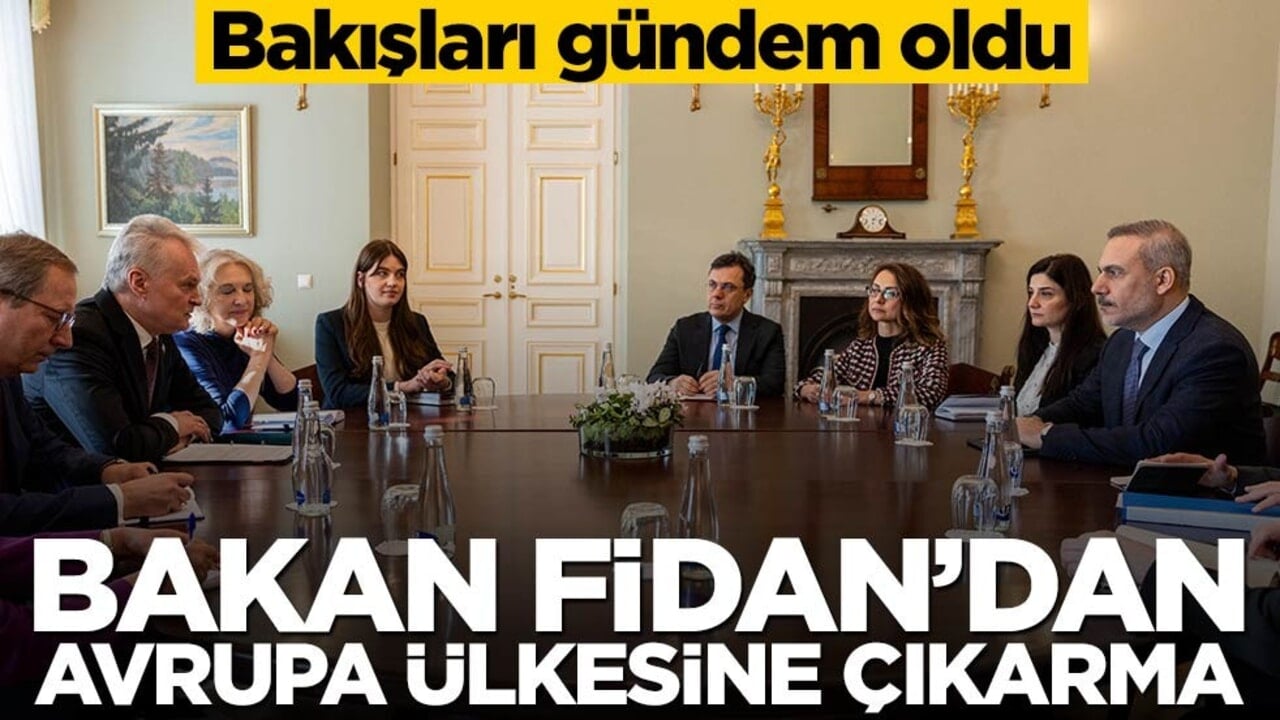 Bakan Fidan’dan Avrupa ülkesine çıkarma
