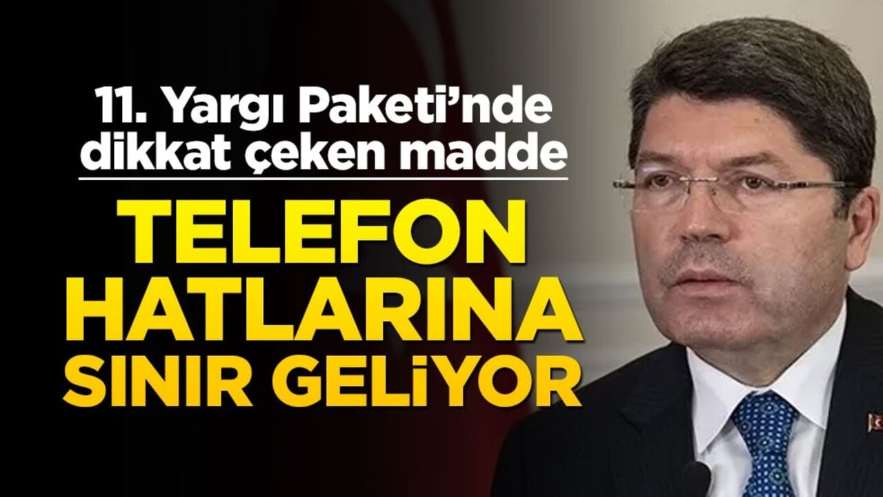 Bakan Tunç dolandırıcılara karşı yeni önlemi açıkladı: Telefon hatları sınırlandırılacak