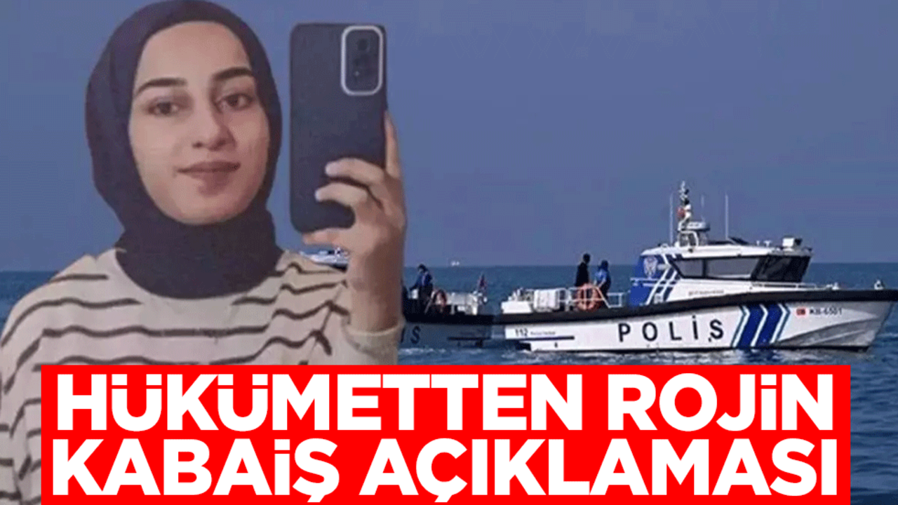 Bakan Tunç'tan Rojin Kabaiş açıklaması