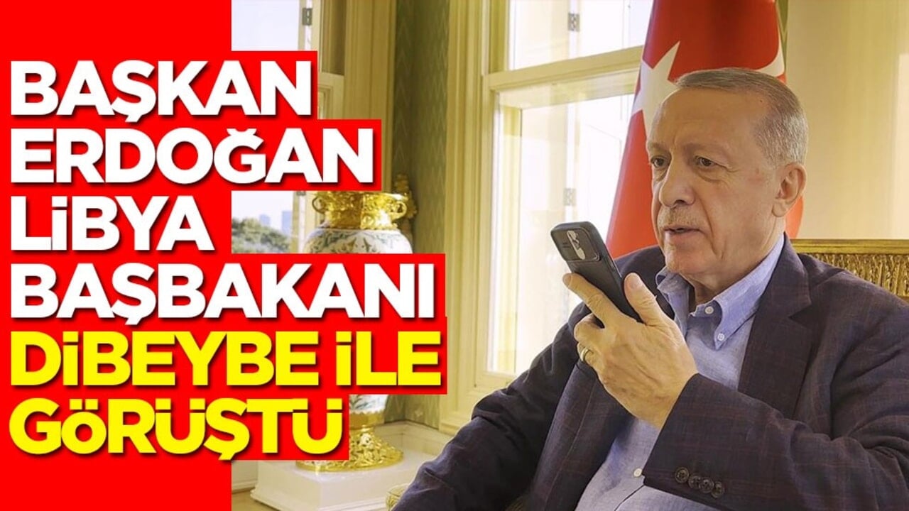 Başkan Erdoğan, Libya Milli Birlik Hükümeti Başbakanı Dibeybe ile görüştü