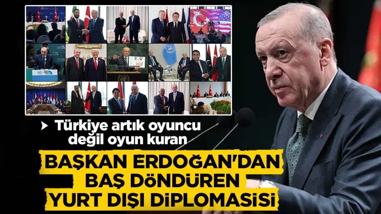 Başkan Erdoğan'dan baş döndüren yurt dışı diplomasisi: Türkiye artık oyuncu değil oyun kuran
