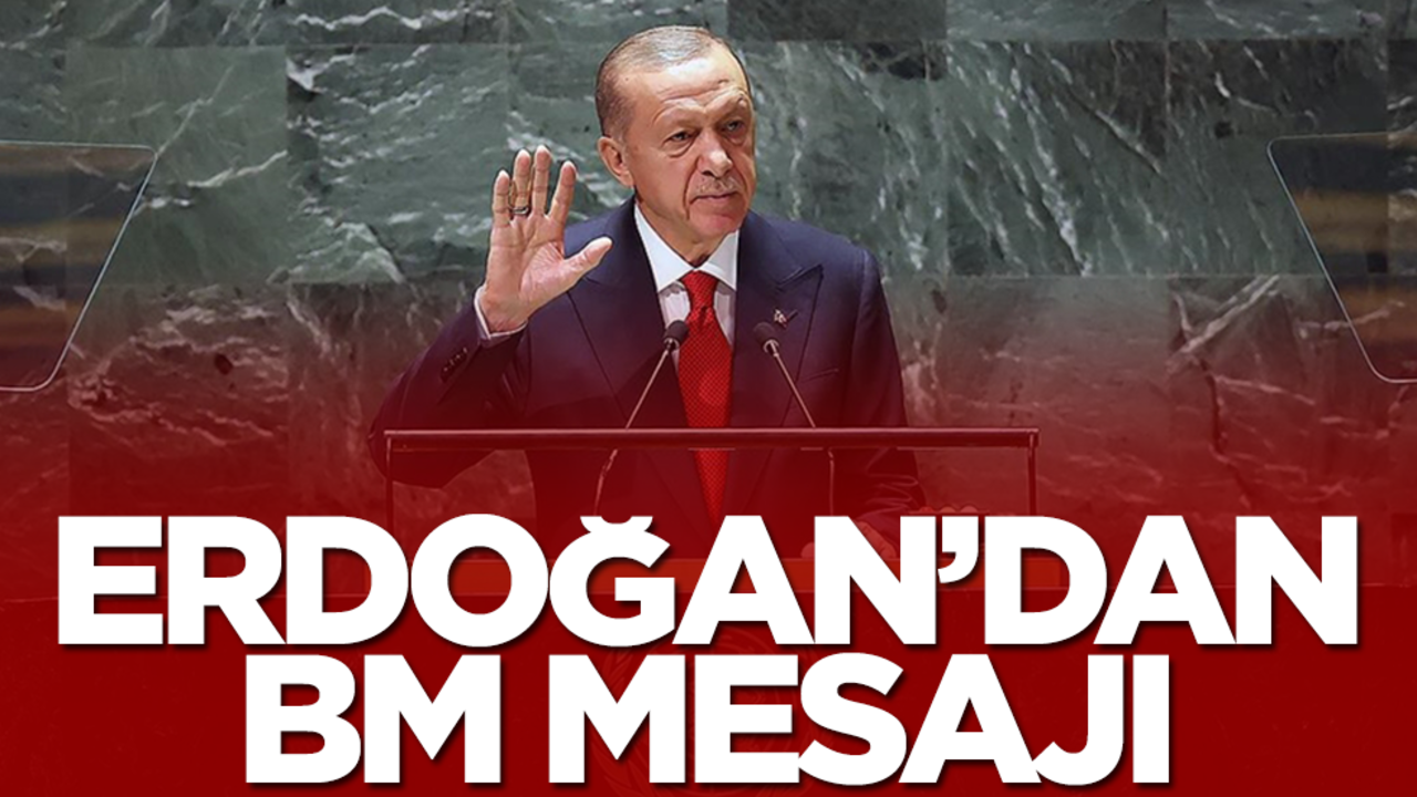 Başkan Erdoğan'dan BM mesajı