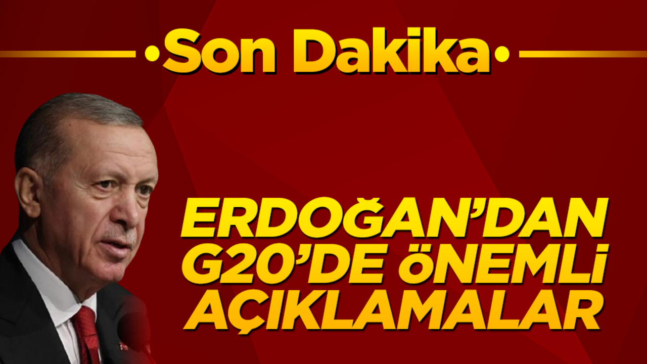 Başkan Erdoğan'dan flaş sözler!