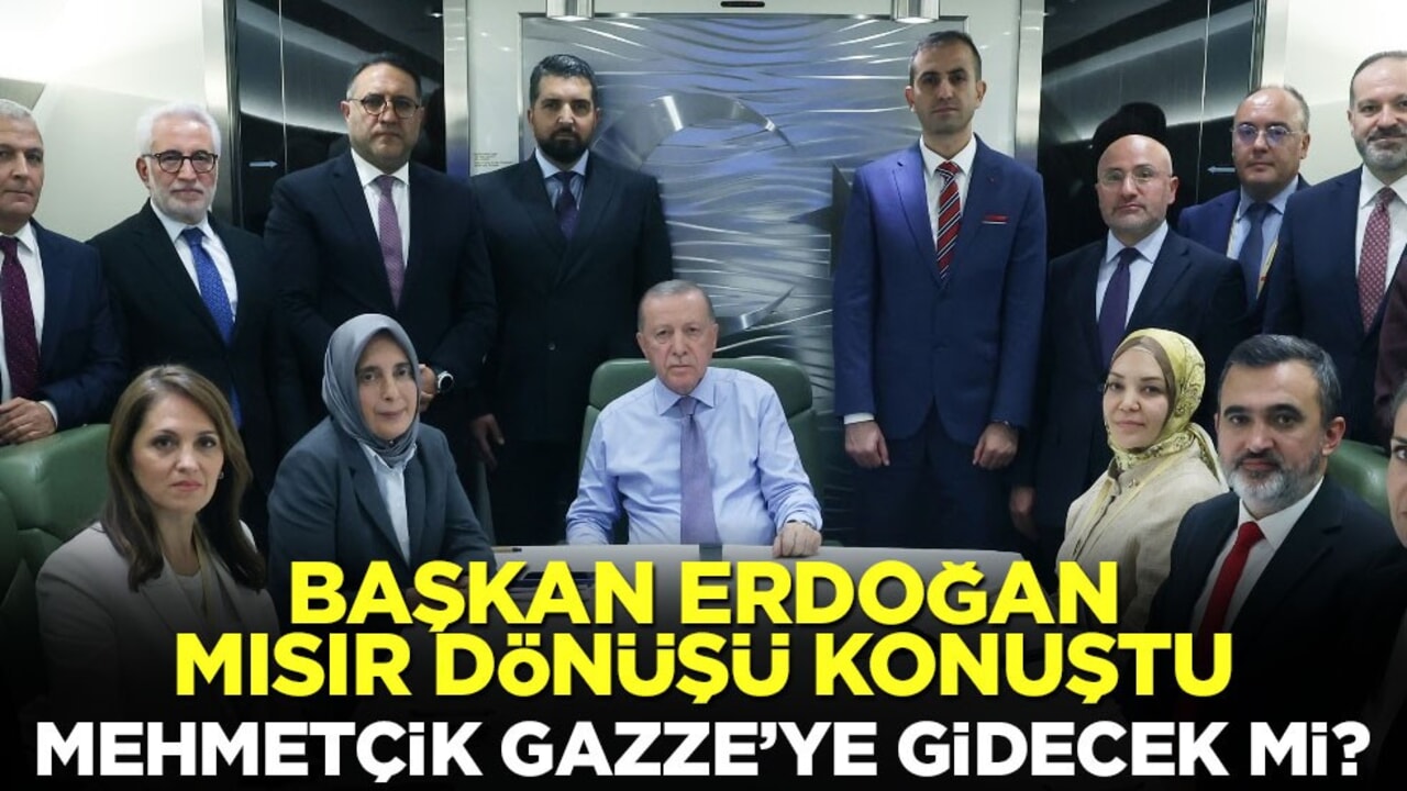 Başkan Erdoğan'dan Mısır dönüşü önemli açıklamalar